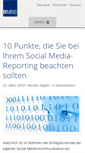 Mobile Screenshot of blog.embis.de